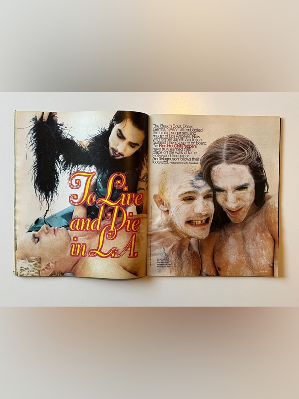 SPIN Magazine April 1996 Red Hot Chili Peppers Special 11th Anniversary Issue - Picture 6 of 11